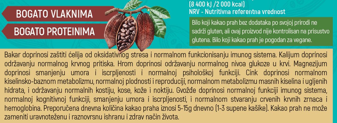 Organski Kakao Prah Dominikana