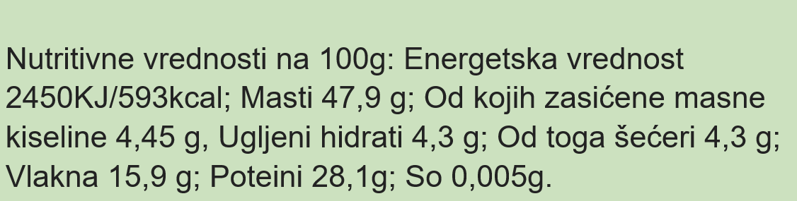 Organski Sirovi Badem – 100g