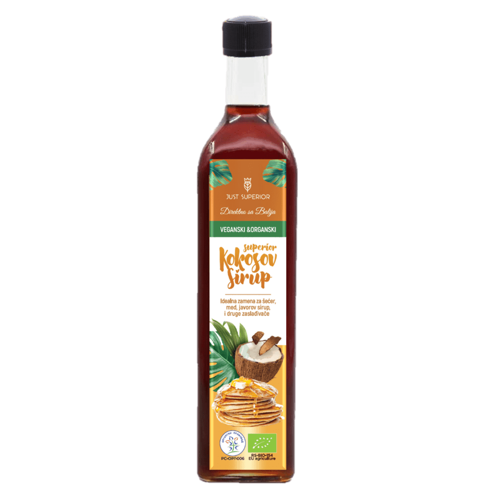 Orgasnki kokosov sirup u flašici 250ml