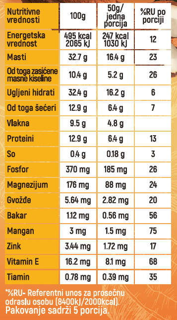 Organska Vege Čoko Granola – 250g
