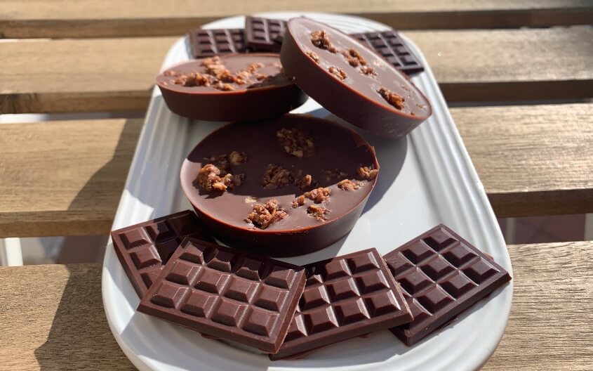 Čokolade i čokoladne štangle od organskog kakaoa
