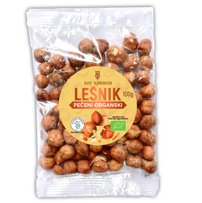 Organski Pečeni Lešnik – 100g