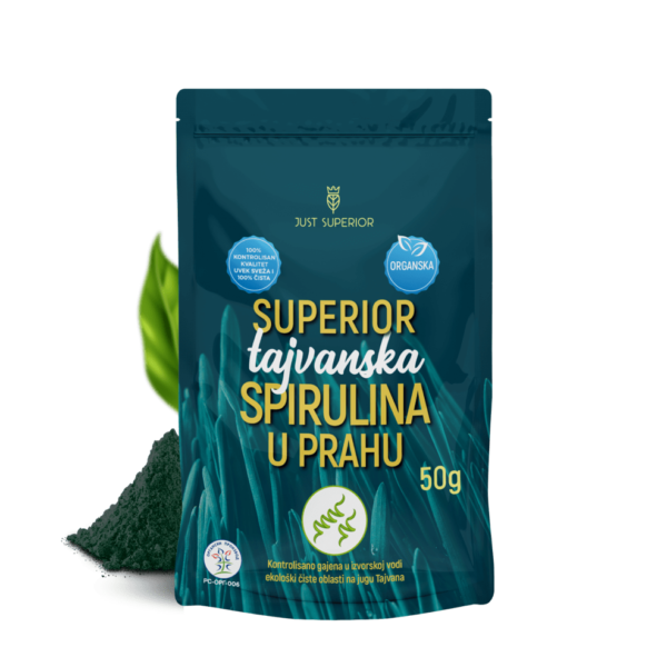 Organska tajvanska Spirulina u prahu – 50g
