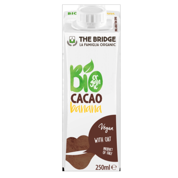Bridge organsko biljno mleko ovas banana čoko – 250ml