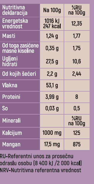 Organski cimet u pakovanju od 100g