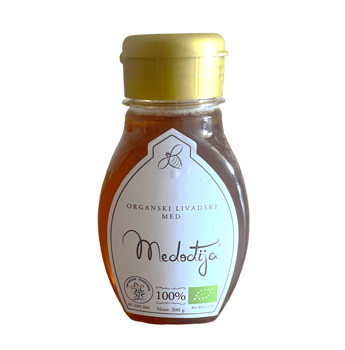 Organski livadski med u bočici